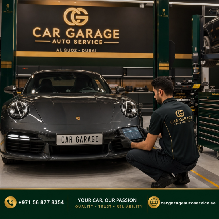 Porsche maintenance in Dubai