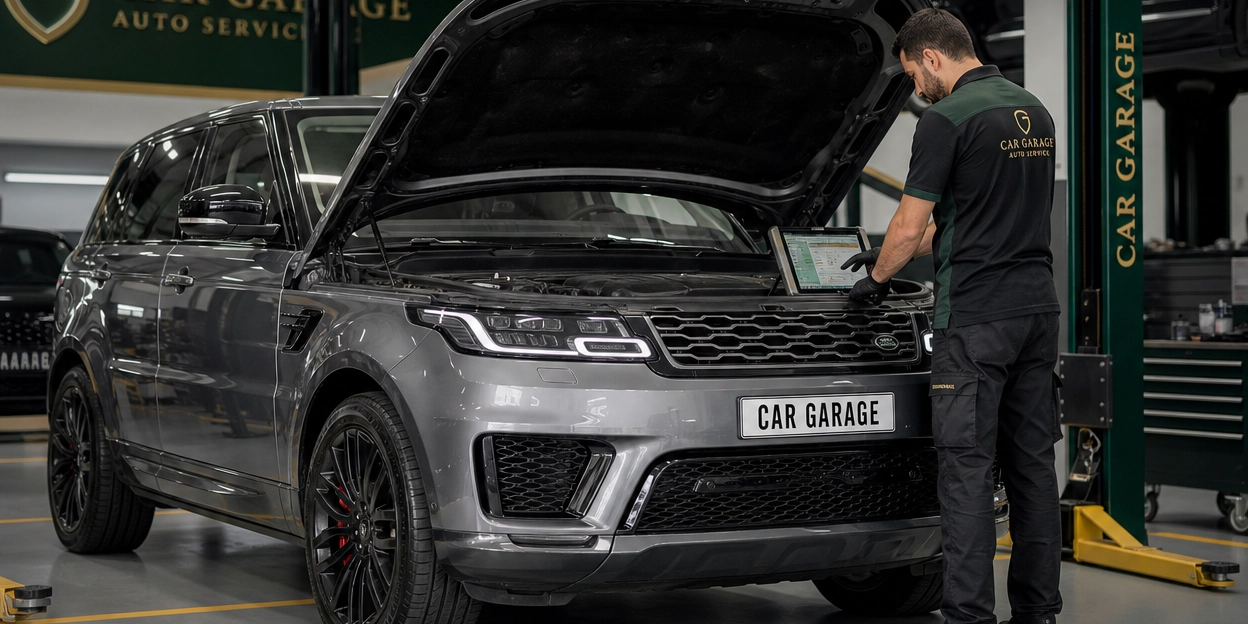 Range Rover garage Dubai