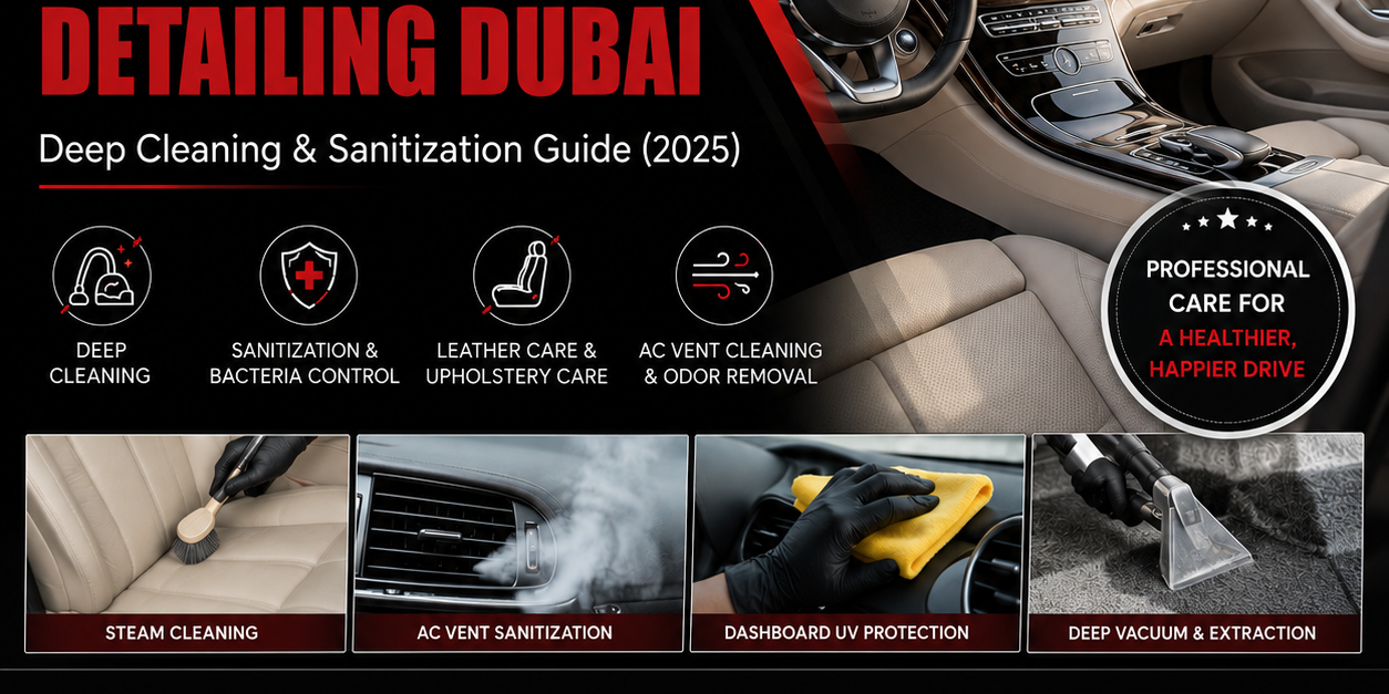 Car Interior Detailing Dubai