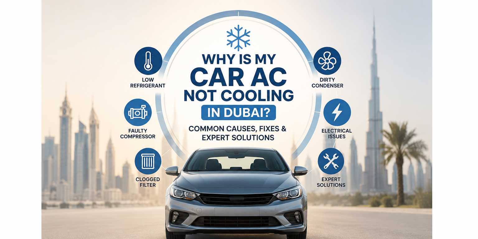 Why Is My Car AC Not Cooling in Dubai?