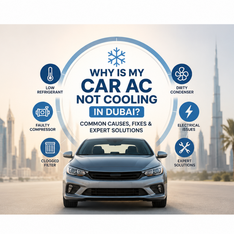 Why Is My Car AC Not Cooling in Dubai? Why Is My Car AC Not Cooling in Dubai?