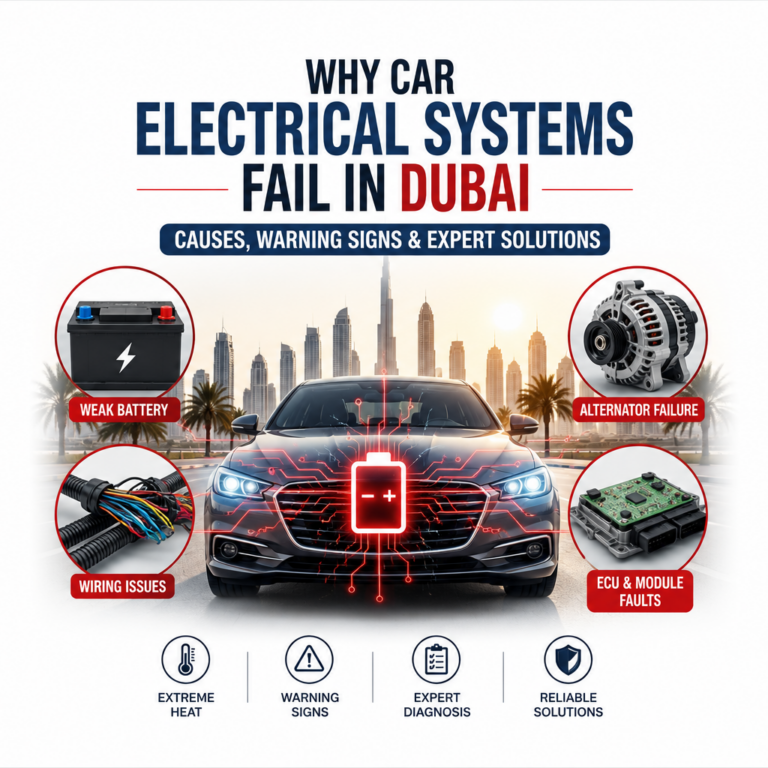 #1 Why Car Electrical Systems Fail in Dubai | Expert Guide