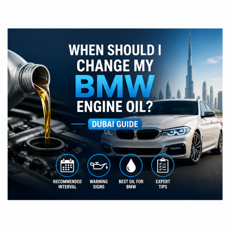 When Should I Change My BMW Engine Oil? | Dubai Guide