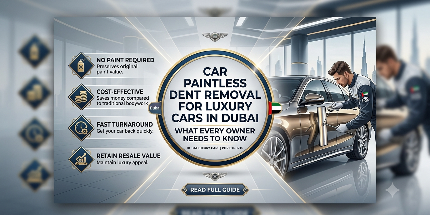 Car Paintless Dent Removal for Luxury Cars in Dubai: What Every Owner Needs to Know