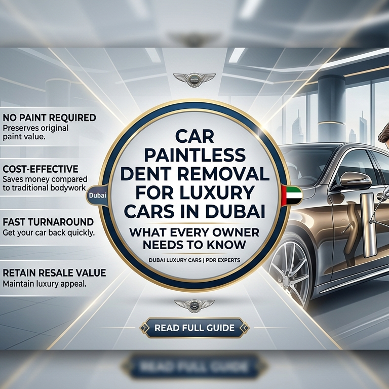 Car Paintless Dent Removal for Luxury Cars in Dubai: What Every Owner Needs to Know
