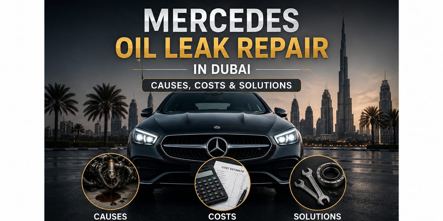 Mercedes Oil Leak Repair in Dubai: Causes, Costs and Solutions