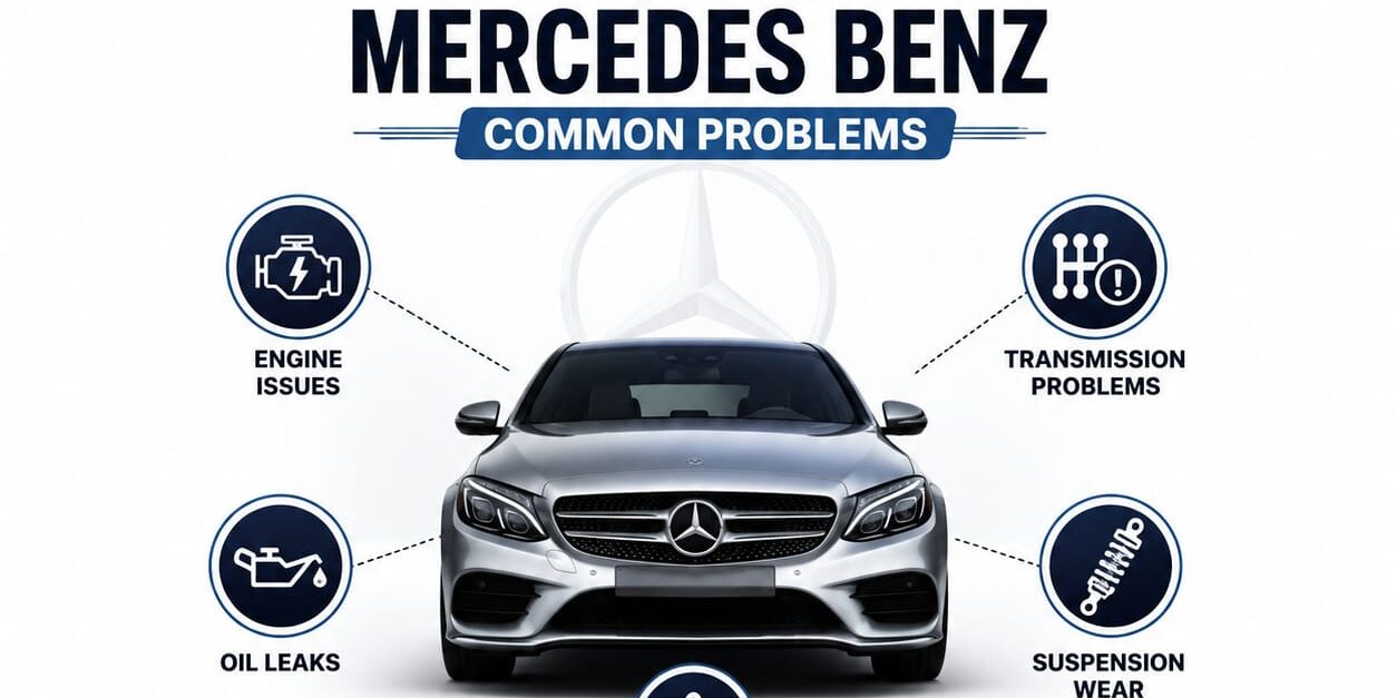 5 Mercedes Benz Common Problems You Should Never Ignore