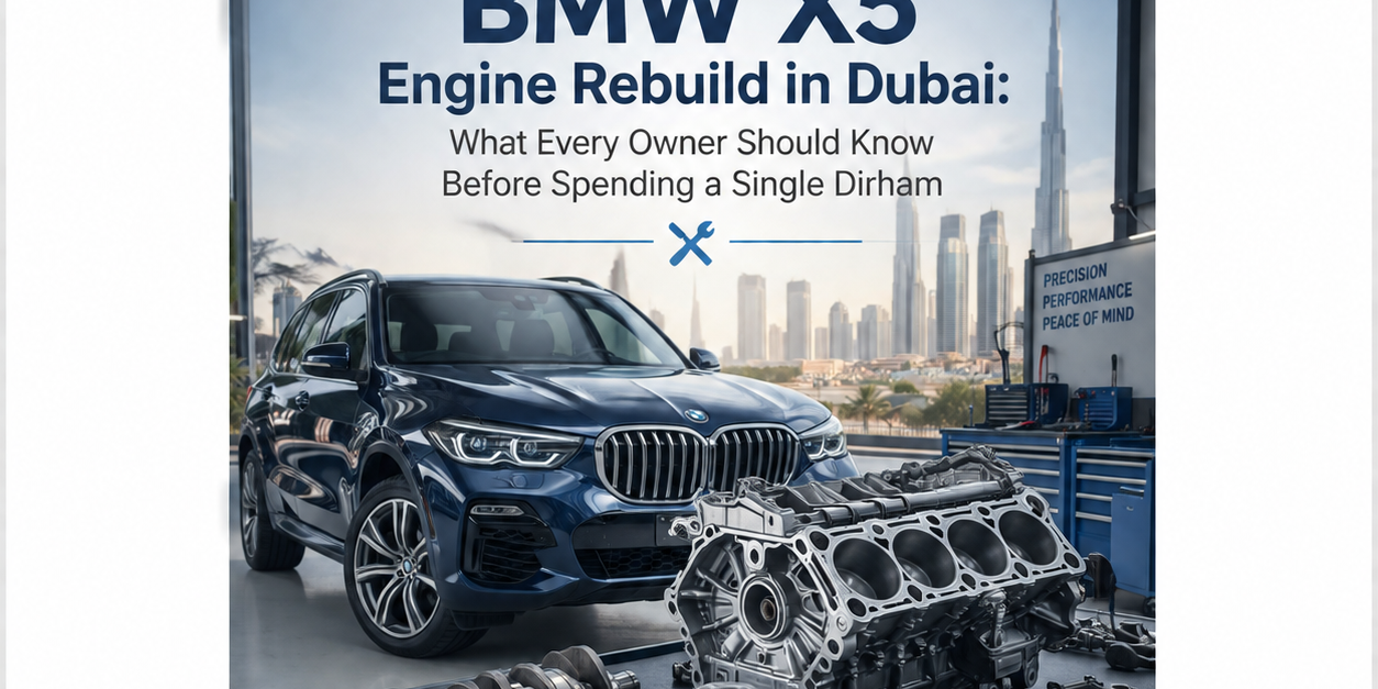 BMW X5 Engine Rebuild in Dubai BMW X5 Engine Rebuild in Dubai