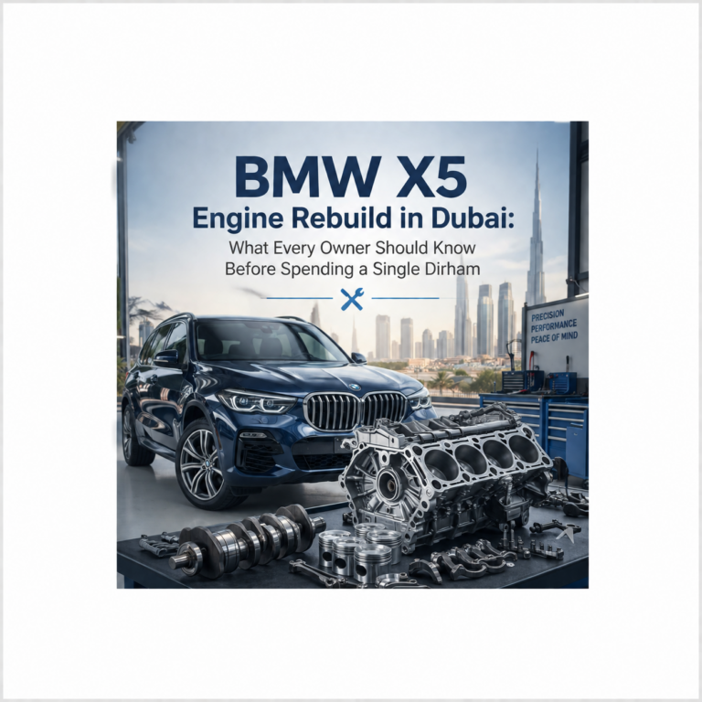 BMW X5 Engine Rebuild in Dubai BMW X5 Engine Rebuild in Dubai