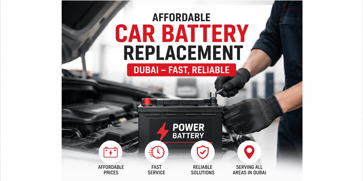 Affordable Car Battery Replacement Dubai – Fast, Reliable Affordable Car Battery Replacement Dubai – Fast, Reliable