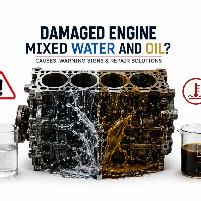 Oil mixing with coolant in your engine?