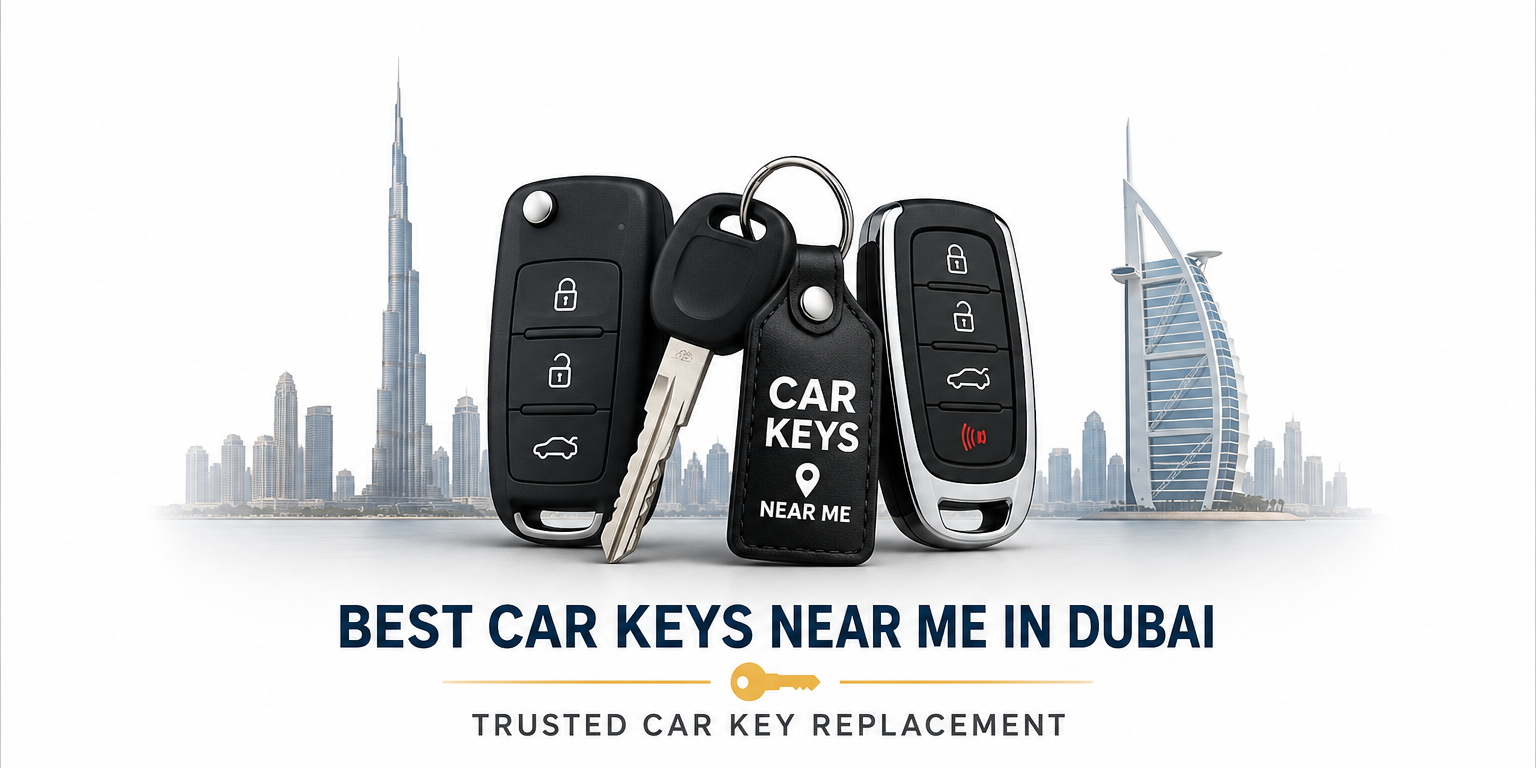 Best Car Keys Near Me in Dubai | Trusted Car Key Replacement and Mobile Locksmith Service
