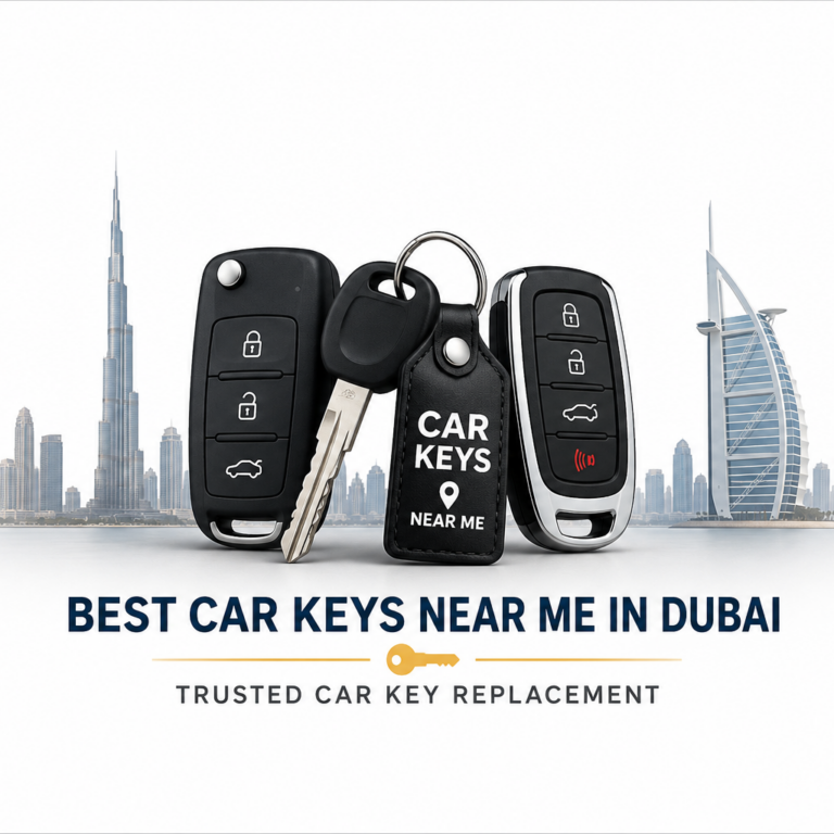 Best Car Keys Near Me in Dubai | Trusted Car Key Replacement and Mobile Locksmith Service