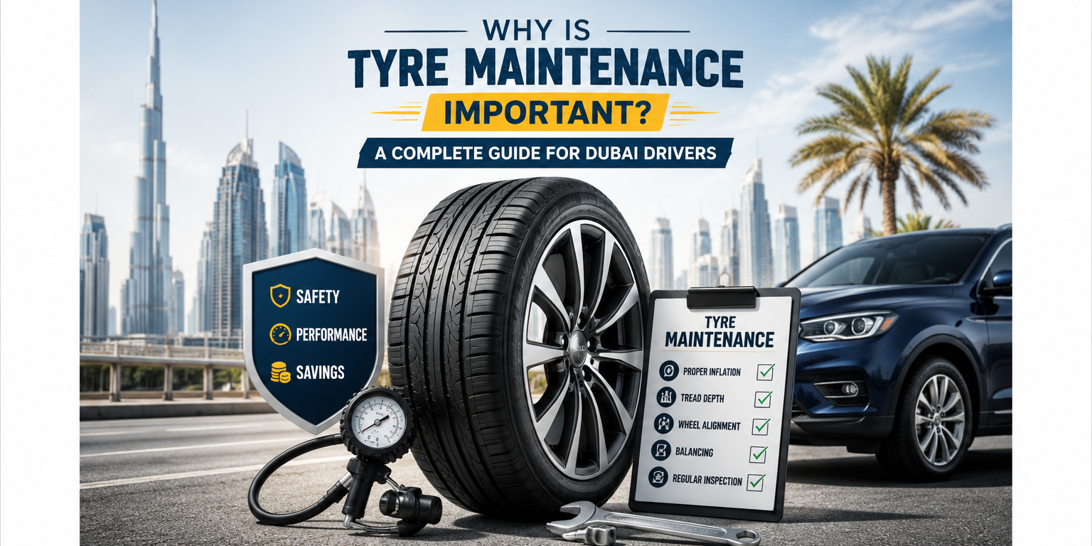 Why Is Tyre Maintenance Important? A Complete Guide for Dubai Drivers