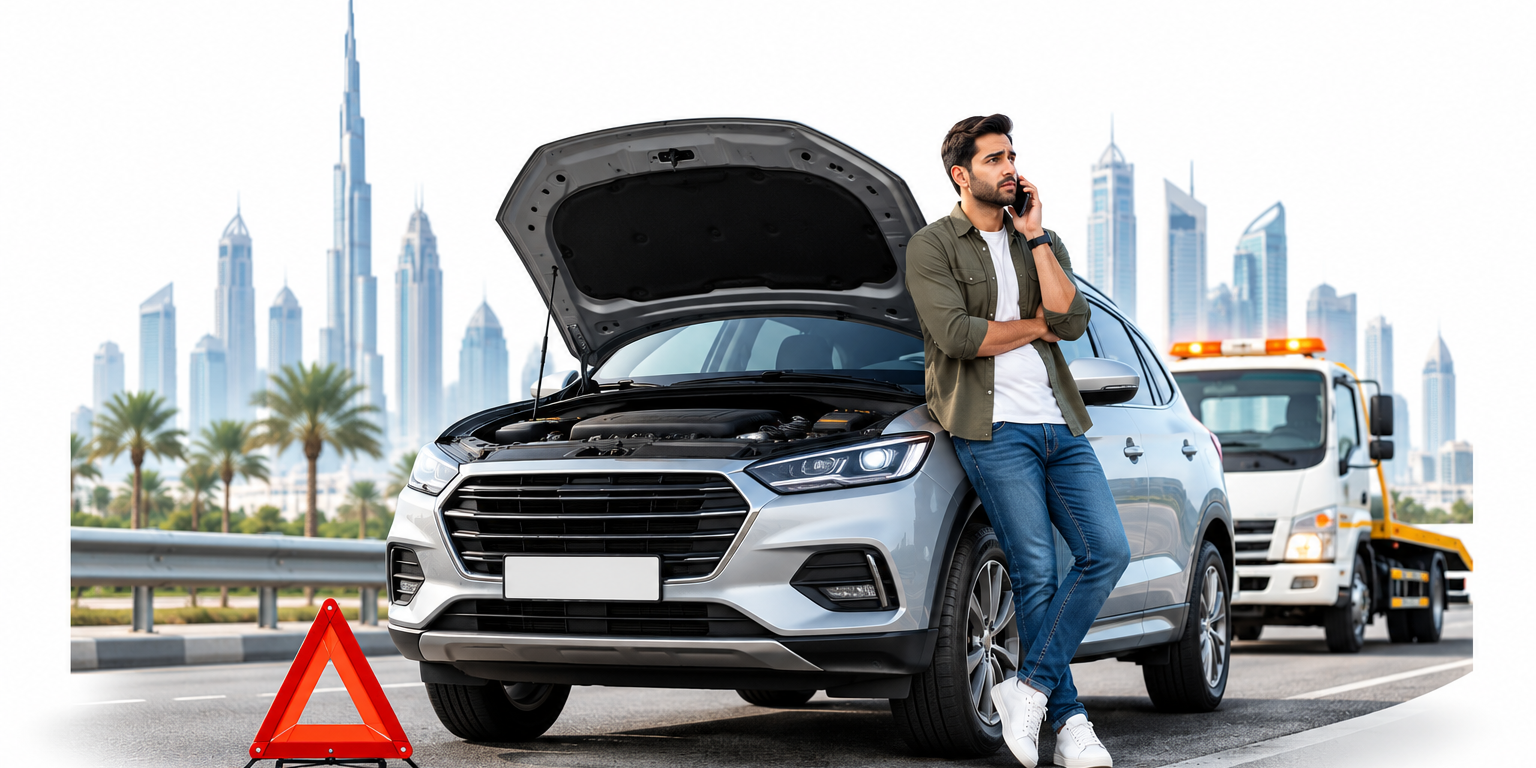 Stuck on the Road in Dubai? Here’s What to Do Now” Stuck on the Road in Dubai? Here's What to Do Now"
