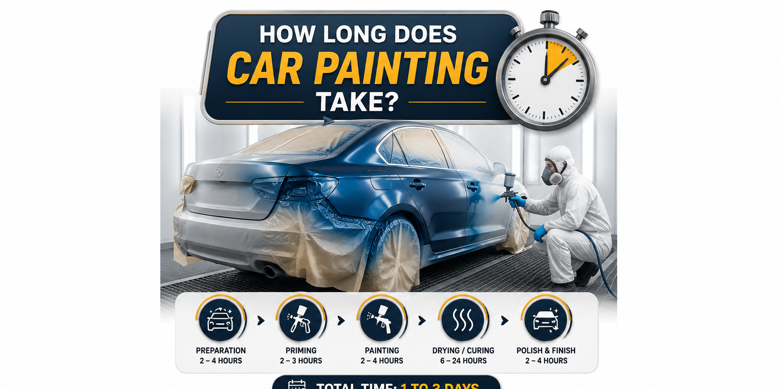 How Long Does Car Painting Take