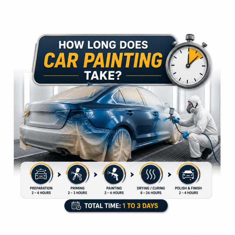 How Long Does Car Painting Take