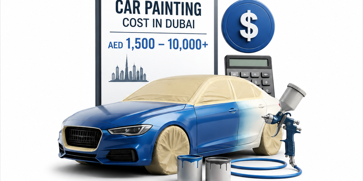 How Much Does Car Painting Cost in Dubai