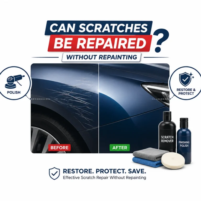 Can Scratches Be Repaired Without Repainting
