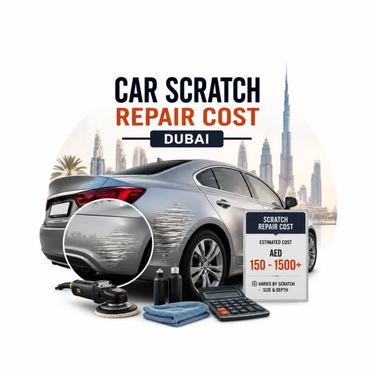 Car Scratch Repair Cost Dubai
