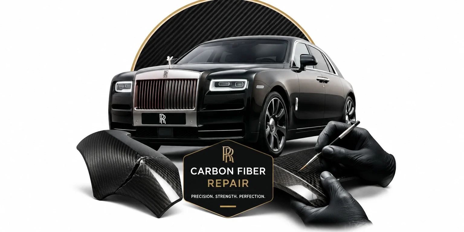Carbon Fiber Repair for Rolls-Royce in Dubai