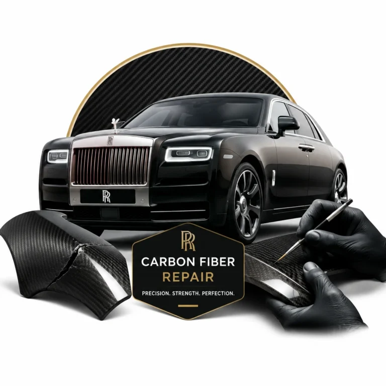Carbon Fiber Repair for Rolls-Royce in Dubai