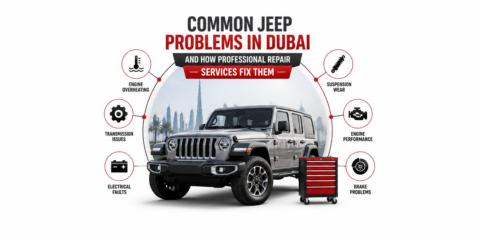 Common Jeep Problems in Dubai and How Professional Repair Services Fix Them