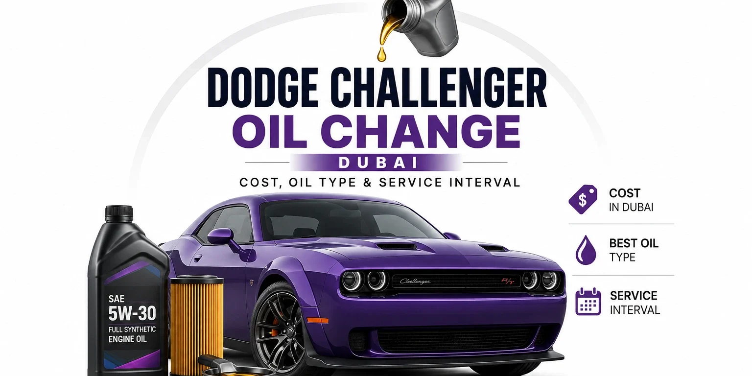 Dodge Challenger Oil Change Dubai Dodge Challenger Oil Change Dubai