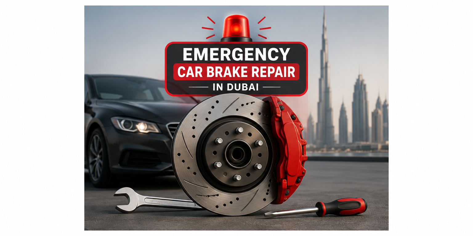 Emergency car brake repair in dubai