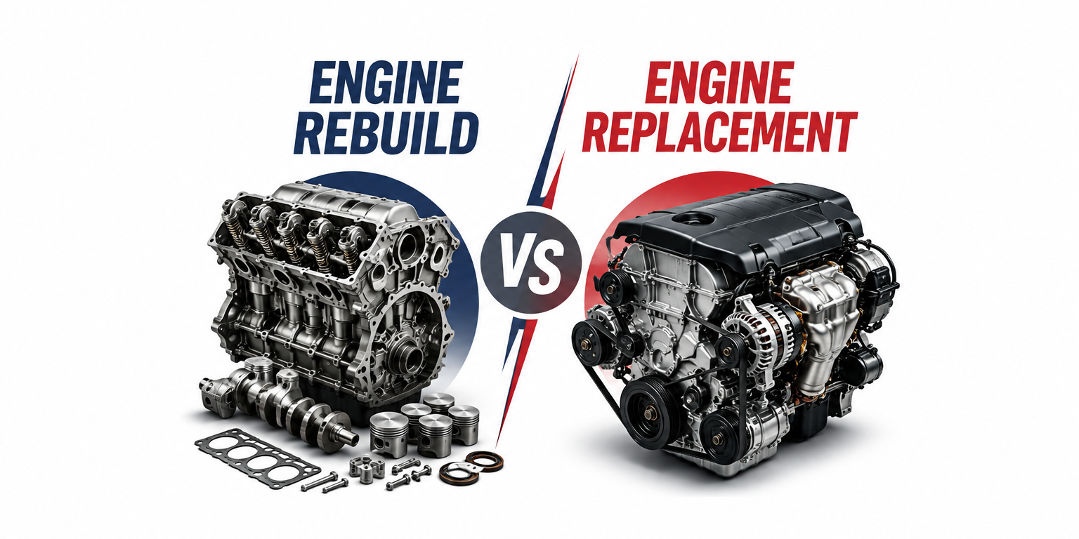 Engine Rebuild vs Engine Replacement
