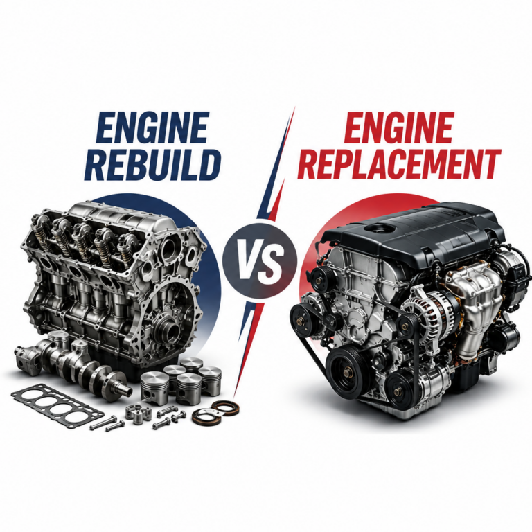 Engine Rebuild vs Engine Replacement