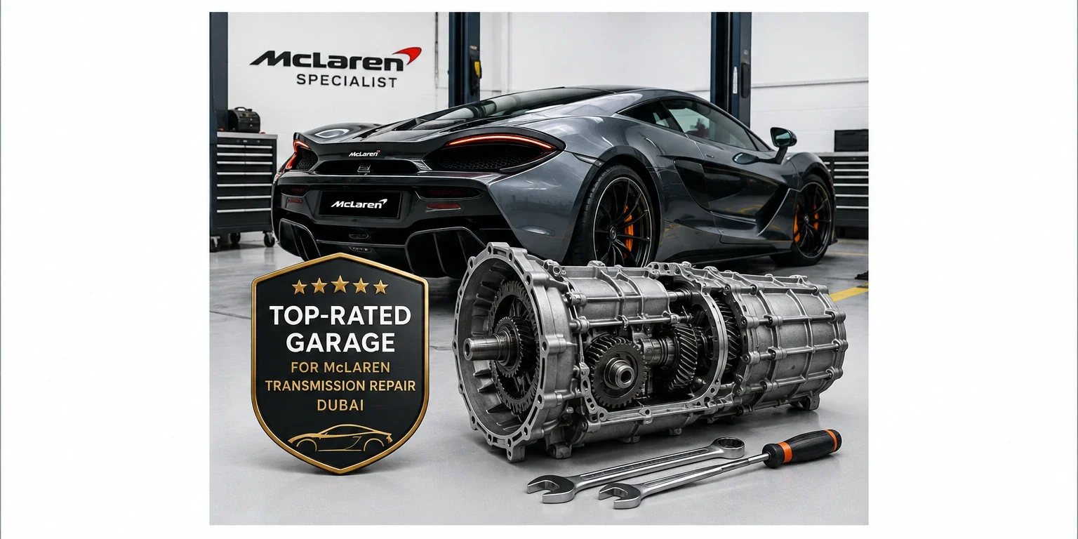 How to Choose the Top-Rated Garage for McLaren Transmission Repair in Dubai