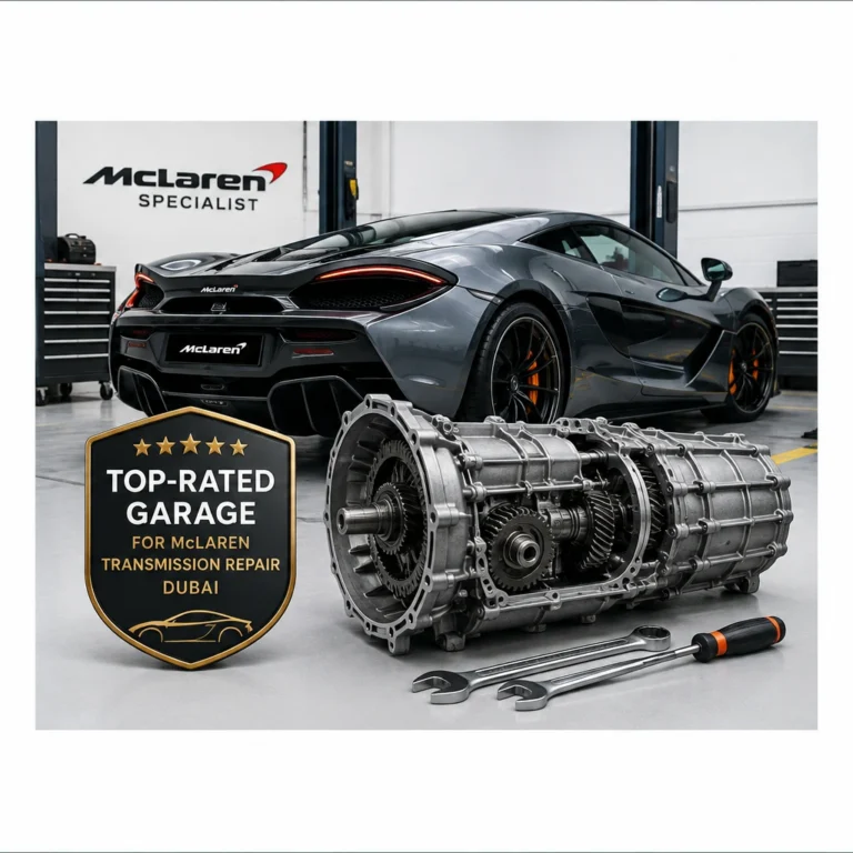 How to Choose the Top-Rated Garage for McLaren Transmission Repair in Dubai